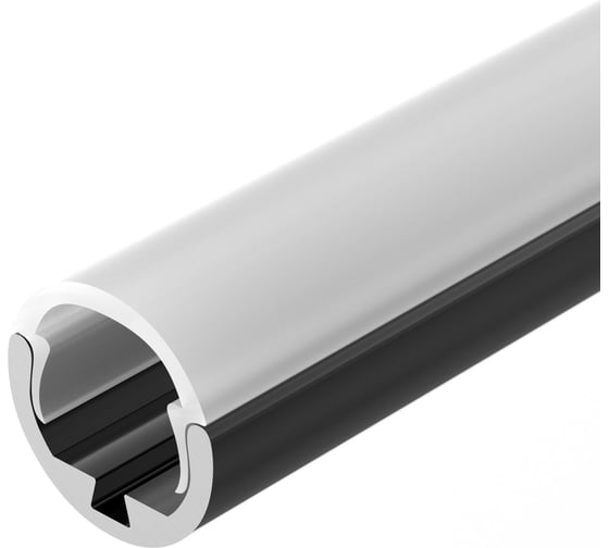 Профиль Arlight ROUND-D10.5-2000 ANOD BLACK 2 м 0 33036 033036 1