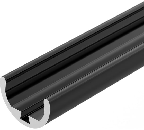 Профиль Arlight ROUND-D10.5-2000 ANOD BLACK 2 м 0 33036 033036