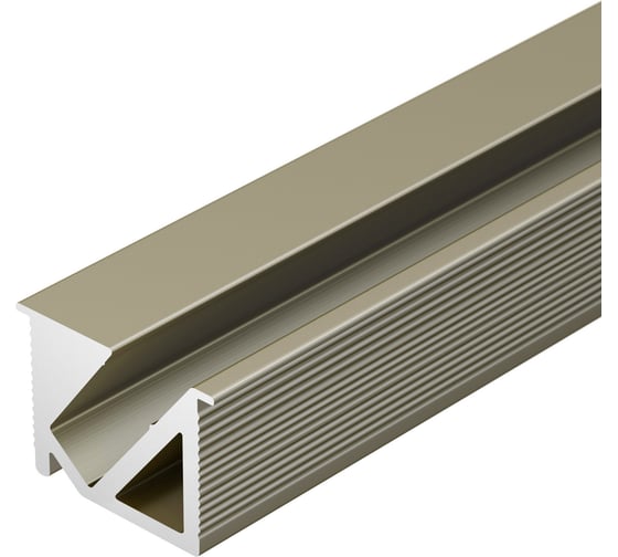 Профиль Arlight SL-BEVEL-H10-F14-2000 ANOD OLIVE GREY 2 м 0 38200 038200