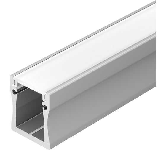 Профиль с экраном Arlight ALU-WIDE-H28-2000 ANOD+FROST 0 14858 014858
