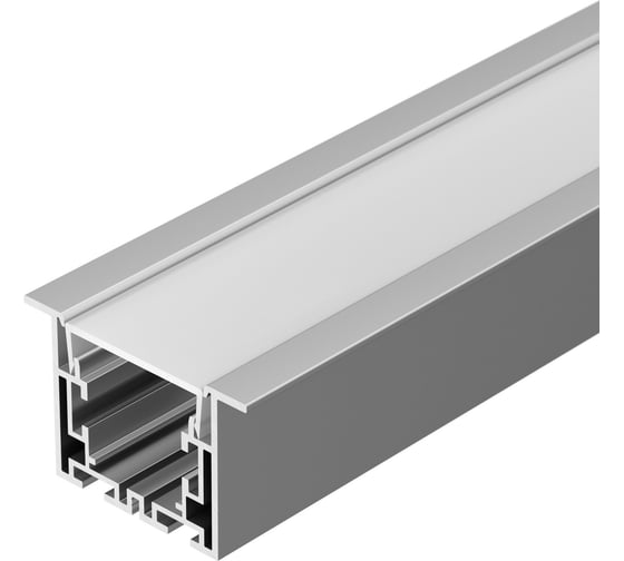 Профиль Arlight с экраном S2-LINIA55-F-2500 ANOD+OPAL 0 21176 021176