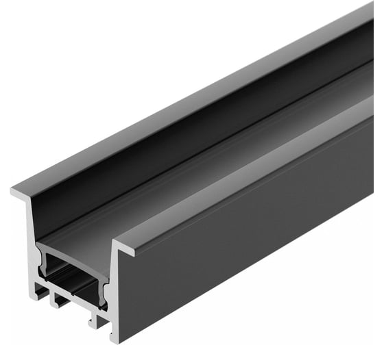Профиль Arlight SL-COMFORT-2316-F-2000 ANOD BLACK 2 м 0 31769 031769