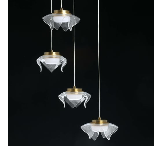 Люстра De Markt ауксис 5x12W led 220V 722012205