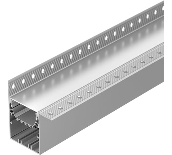 Профиль Arlight SL-LINIA55-FANTOM-EDGE-2000 ANOD 2 м 0 27162 027162