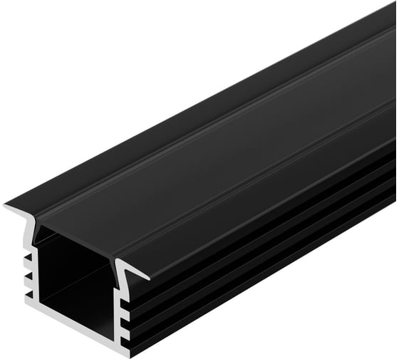 Профиль Arlight PDS-F-2000 ANOD Black 2 м 0 17642 017642