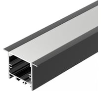 Профиль Arlight SL-LINIA49S-F-2000 ANOD BLACK 2 м 0 39389 039389