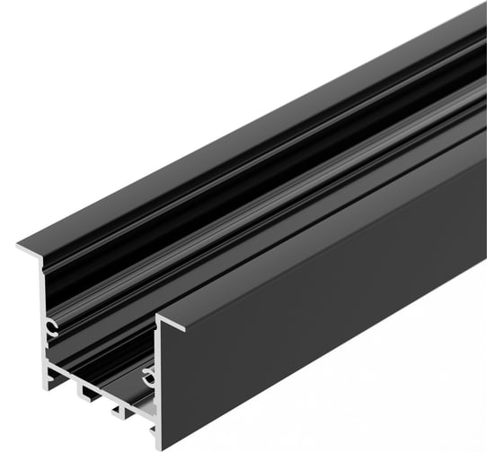 Профиль Arlight SL-LINIA49S-F-2000 ANOD BLACK 2 м 0 39389 039389