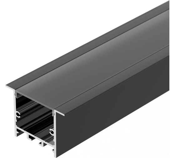 Профиль Arlight SL-LINIA49S-F-2000 ANOD BLACK 2 м 0 39389 039389