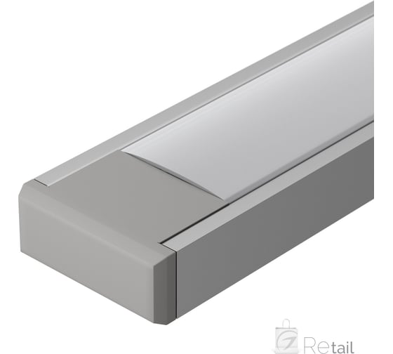 Профиль с экраном Arlight MIC-2000 ANOD+OPAL 0 29024 029024
