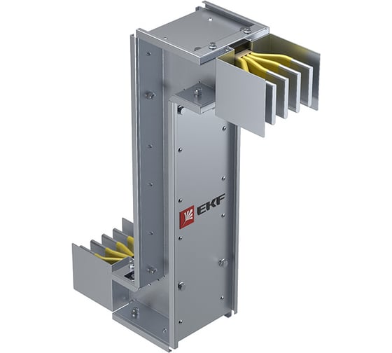 Вертикальная Z-образная секция EKF 800 А IP55 AL 3L+N+PE корпус, длина 0,34x0,54м HPA08ZV45_340x540