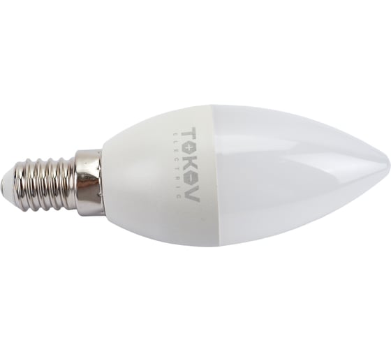 Светодиодная лампа TOKOV ELECTRIC 10Вт С37 4000К Е14 176-264В TKE-C37-E14-10-4K