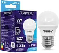 Светодиодная лампа TOKOV ELECTRIC 7Вт G45 6500К Е27 176-264В TKE-G45-E27-7-6,5K