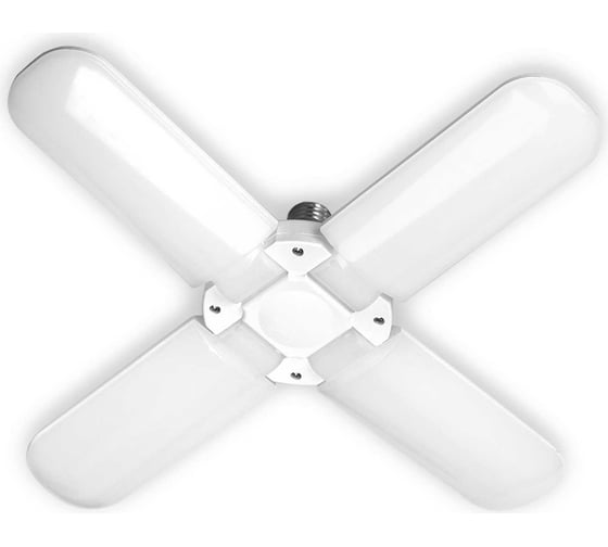 Светодиодная лампа Jazzway  PPG T95-4p AGRO 36Вт FR E27 4 лепестка с поворотом 90град. для растений красн. 650нм/син. 450нм 5043350