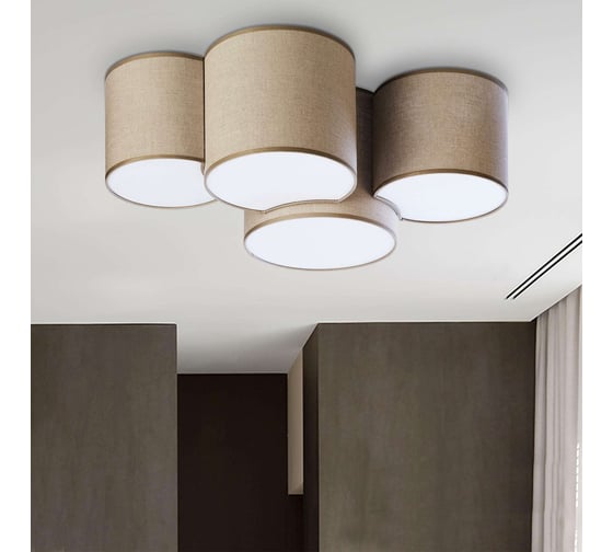 Потолочный светильник TK Lighting - 6592 / mona nature коричневый a058066