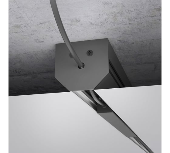 Заглушки для шинопровода Elektrostandard в натяжной потолок Slim Magnetic (2 шт.) 85125/00 черный a062152