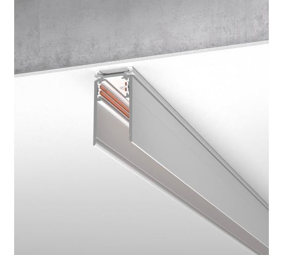 Накладной шинопровод Elektrostandard Slim Magnetic (2 м) 85084/00 белый a061232