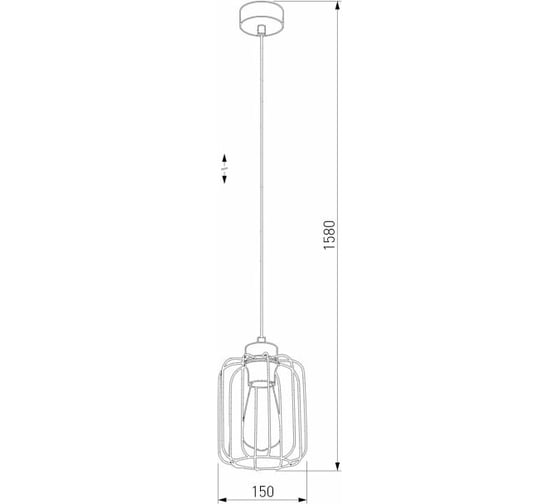 Подвесной светильник TK Lighting 4714 / Galaxy New черный a062966
