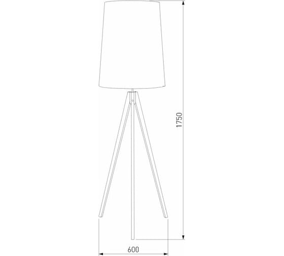 Напольный светильник TK Lighting 5599 / Walz светлое дерево a062963