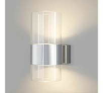 Настенный светильник Eurosvet 40021/1 LED хром/прозрачный хром a062085