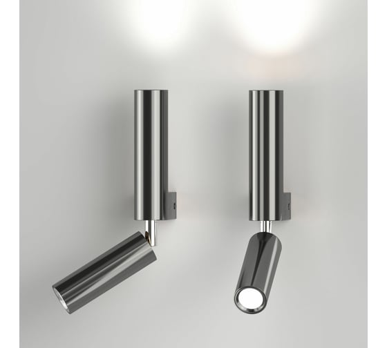 Настенный светильник Eurosvet 40020/1 LED / черный жемчуг a061309