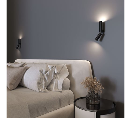 Настенный светильник Eurosvet 40020/1 LED / черный a061304