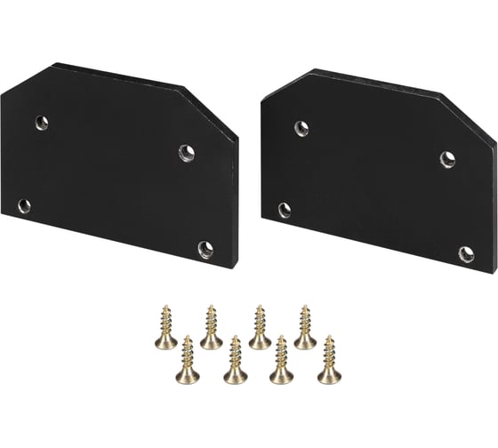 Заглушка Arlight LGD-4TR-CAP-STRETCH-BK 0 33536