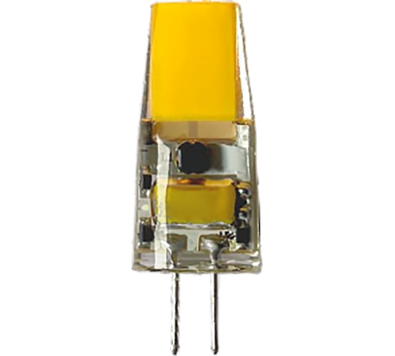Лампа Gauss Elementary g4 12v 3w 210lm 4100k силикон LED 10723