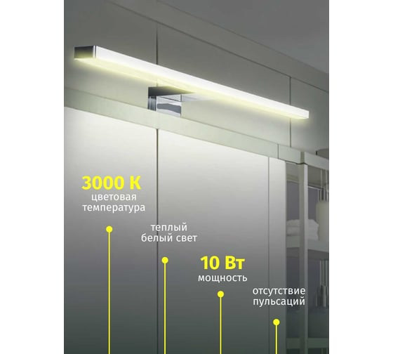 Светильник Navigator 80 502 nlf-m-001-02 подсветка для зеркал 80502