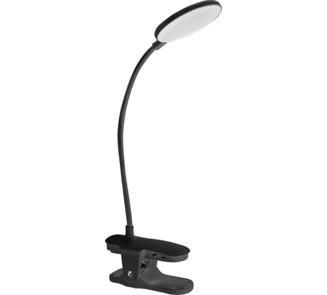 Настольный диммируемый светильник Gauss модель gtl205 5w 330lm 4000k 5v li-ion 1200ma черный led GT2052