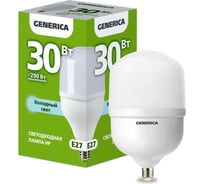 Светодиодная лампа GENERICA HP 30Вт 230В 6500К E27 LL-HP-30-230-65-E27-G
