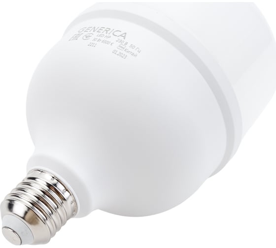 Светодиодная лампа GENERICA HP 30Вт 230В 6500К E27 LL-HP-30-230-65-E27-G