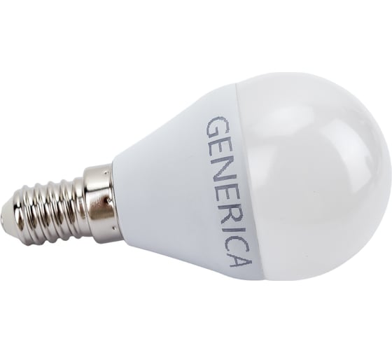 Светодиодная лампа GENERICA G45 шар 12Вт 230В 4000К E14 LL-G45-12-230-40-E14-G