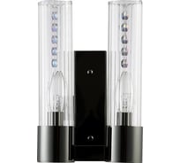Бра Crystal lux OTONO AP2 BLACK CHROMIUM/TRANSPARENTE