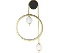 Бра Crystal lux RODRIGO AP20W LED BLACK/GOLD