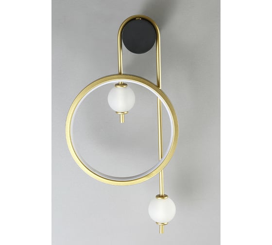 Бра Crystal lux RODRIGO AP20W LED BLACK/GOLD
