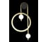 Бра Crystal lux RODRIGO AP20W LED BLACK/GOLD 9