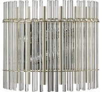 Настенный светильник Crystal lux AURELIO AP2 GOLD+CHROME/TRANSPARENT