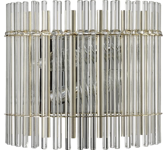 Настенный светильник Crystal lux AURELIO AP2 GOLD+CHROME/TRANSPARENT 1