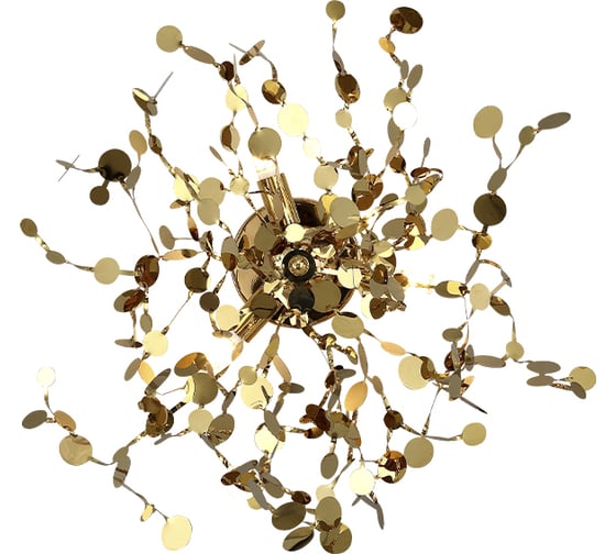 Настенный светильник Crystal lux GARDEN AP-PL3 D400 GOLD