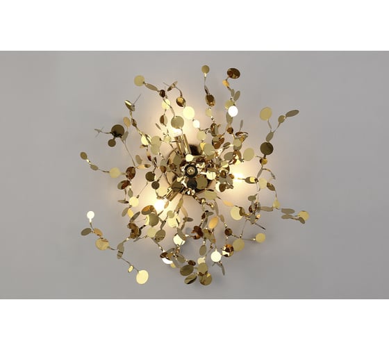 Настенный светильник Crystal lux GARDEN AP-PL3 D400 GOLD