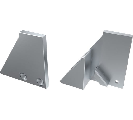 Заглушка Arlight для ALM-GLASS-10 с опорой правая глухая 0 26739 026739