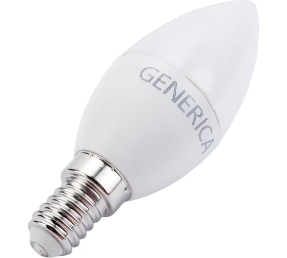 Светодиодная лампа GENERICA C35 свеча 10Вт 230В 3000К E14 LL-C35-10-230-30-E14-G