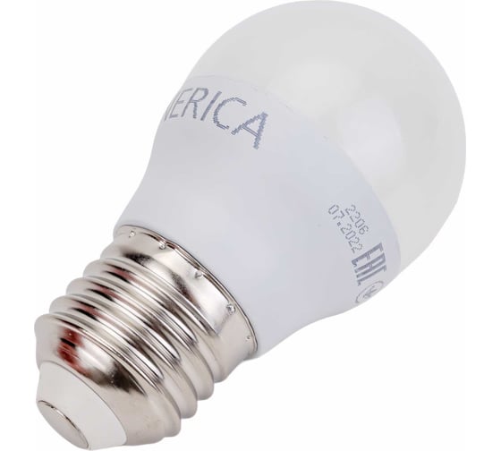 Светодиодная лампа GENERICA G45 шар 12Вт 230В 3000К E27 LL-G45-12-230-30-E27-G