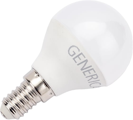 Светодиодная лампа GENERICA G45 шар 8Вт 230В 4000К E14 LL-G45-08-230-40-E14-G