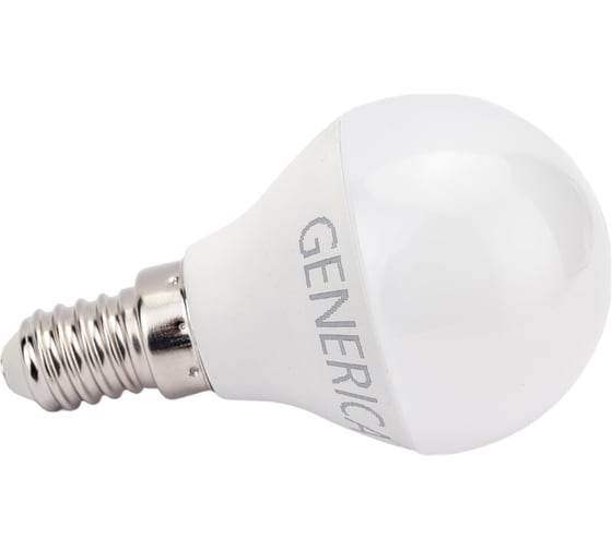 Светодиодная лампа GENERICA G45 шар 8Вт 230В 4000К E14 LL-G45-08-230-40-E14-G