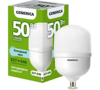 Светодиодная лампа GENERICA HP 50Вт 230В 6500К E27-E40 LL-HP-50-230-65-E27-E40-G