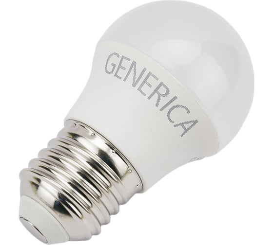 Светодиодная лампа GENERICA G45 шар 10Вт 230В 4000К E27 LL-G45-10-230-40-E27-G