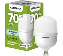 Светодиодная лампа GENERICA HP 70Вт 230В 6500К E27-E40 LL-HP-70-230-65-E27-E40-G