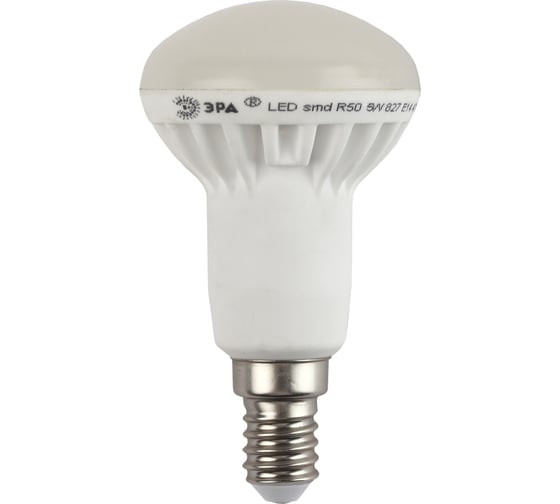 Светодиодная лампа ЭРА LED smd R50-5w-842-E14 C0043883 1