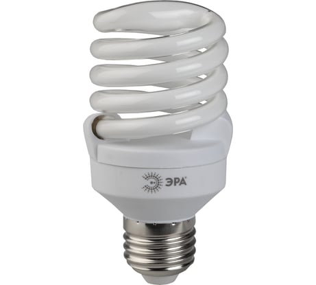 Энергосберегающая лампа ЭРА F-SP-20-827-E27 C0030767